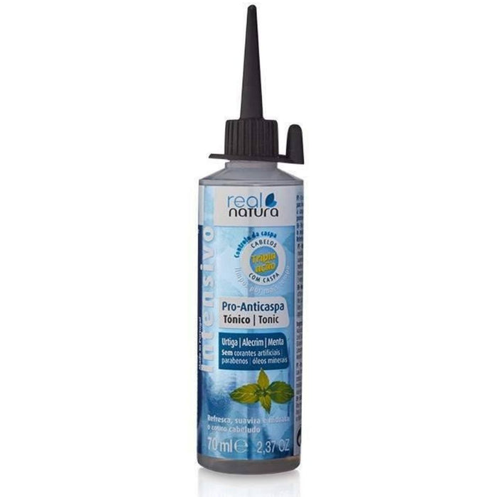 Real Natura Tónico Capilar Pro-Anticaspa 70ml - Curly Stop