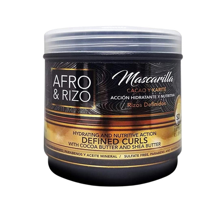 Máscara Afro e Cachos