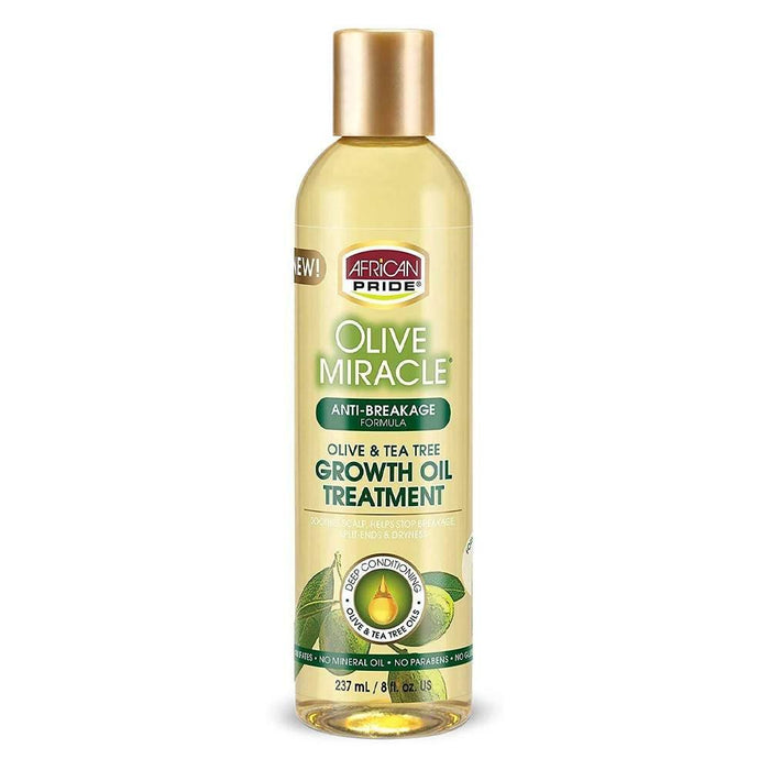 African Pride Olive Miracle Growth Oil 250ml - Curly Stop