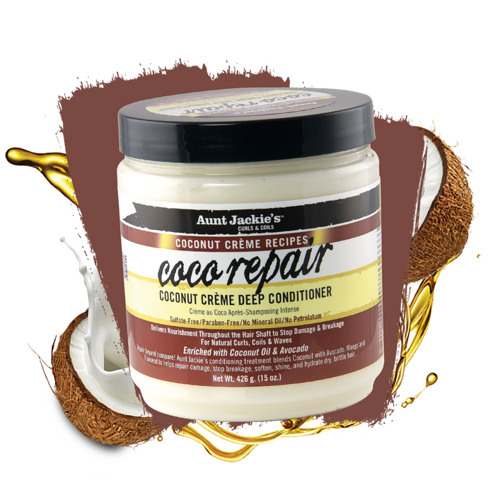Aunt Jackie´s Coco Repair Deep Conditioner 426g - Curly Stop