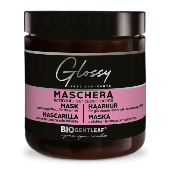 BioGentleaf Mascarilla Glossy Laminante Para Cabello Brillante 250ml - Curly Stop