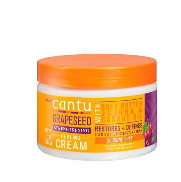 Cantu Grapeseed Strengthening Curling Cream 340g - Curly Stop
