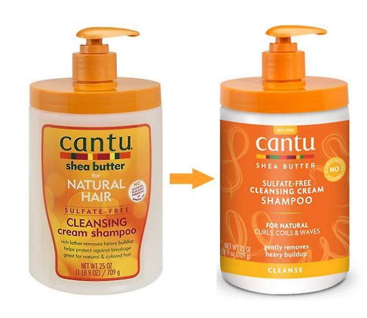 Cantu Shea Butter for Natural Hair Cleansing Cream Champú - Curly Stop