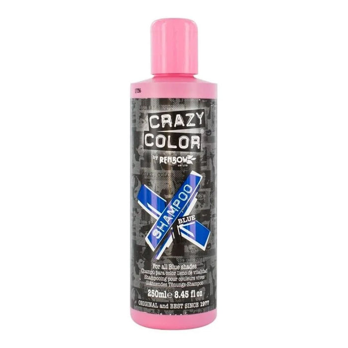 Crazy Color Shampoo Blue 250ml - Curly Stop