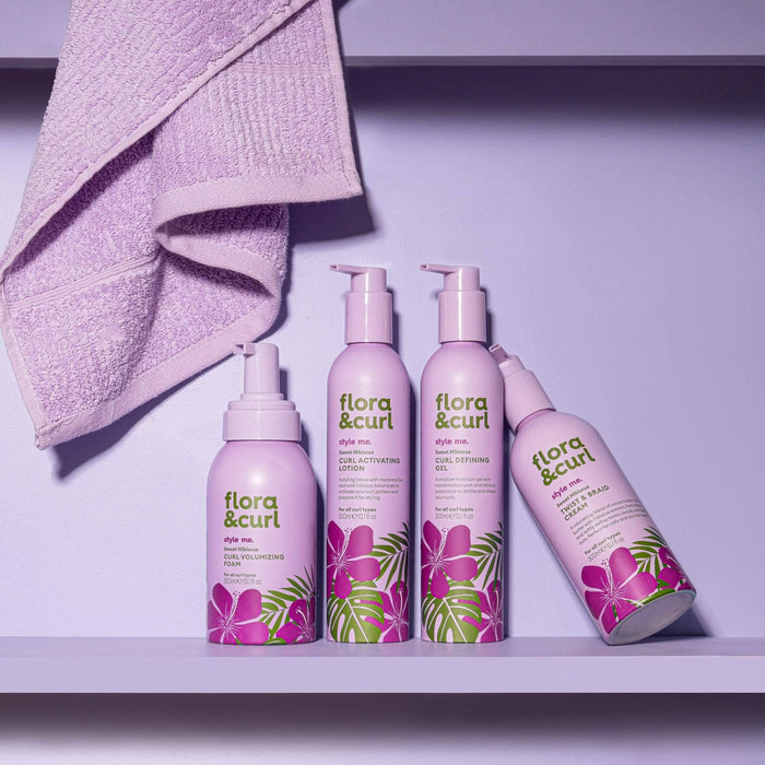 Flora & Curl Style Me Sweet Hibiscus Curl Activating Lotion 300ml - Curly Stop