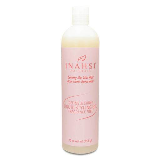 Inahsi Naturals Define & Shine Liquid Styling Gel Sin Fragancia - Curly Stop