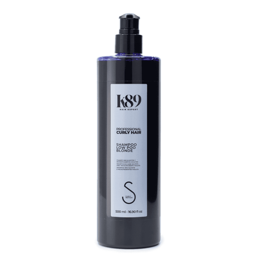 K89 Profesional Curly Hair Blonde Low Poo Shampoo 500ml - Curly Stop