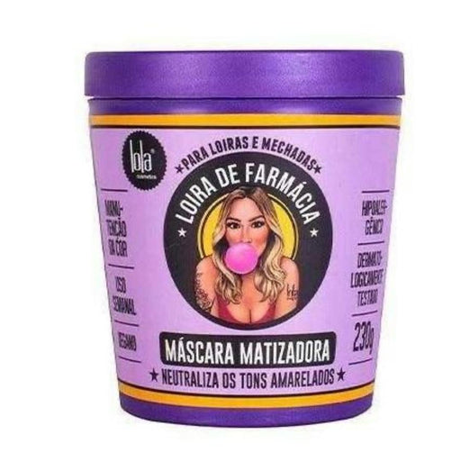 Lola Cosmetics Loira De Farmácia Máscara Matizadora 230g - Curly Stop