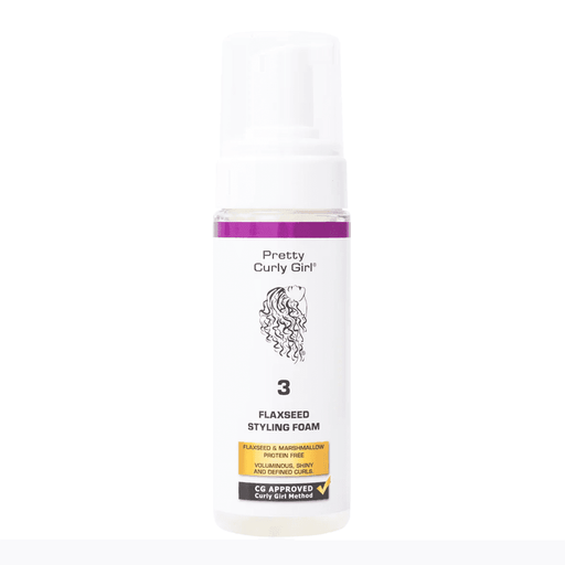 Pretty Curly Girl Flaxseed Styling Foam 150ml - Curly Stop