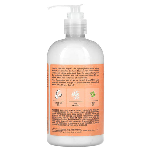 Shea Moisture Coconut & Hibiscus Curl & Shine Acondicionador 384ml - Curly Stop