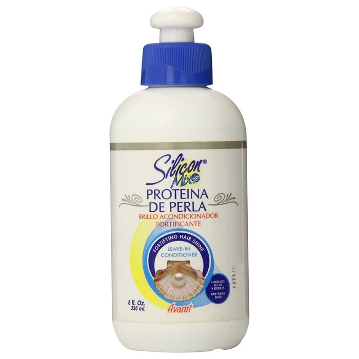 Silicon Mix Proteina de Perla Brillo Acondicionador Leave-In 236ml - Curly Stop
