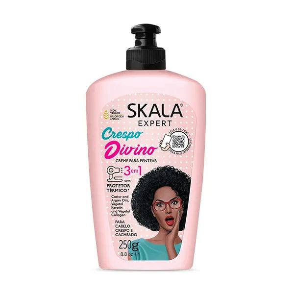 Skala Crespo Divino Creme para Pentear 3 en 1 (250g) - Curly Stop
