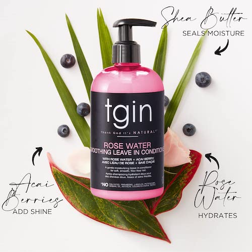 Tgin Rose Water Hydrating Leave-in Conditioner - Curly Stop