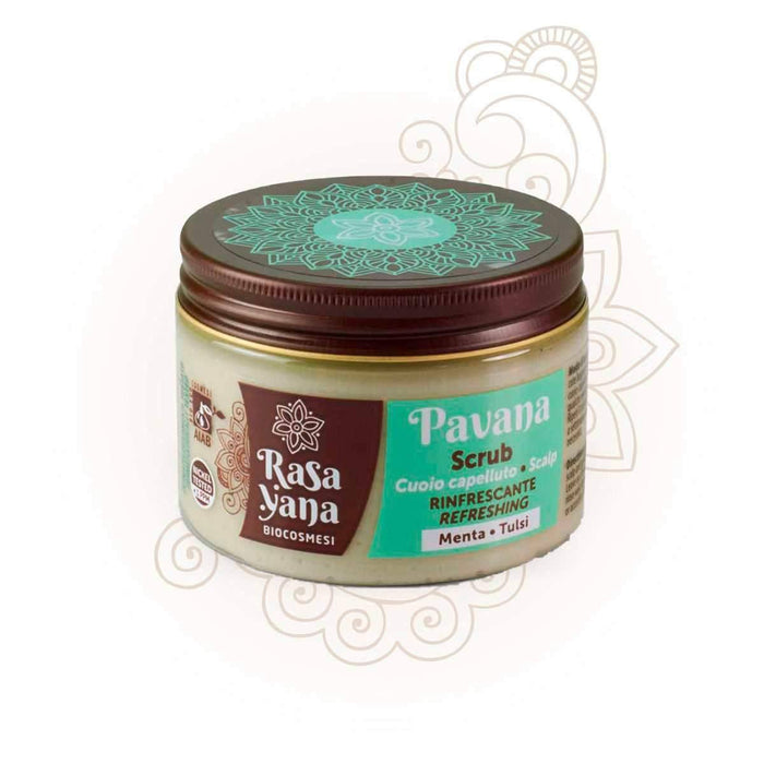 Rasayana Biocosmesi Pavana Scrub Cuoio Capelluto Scalp Rinfrescante 150ml - Curly Stop
