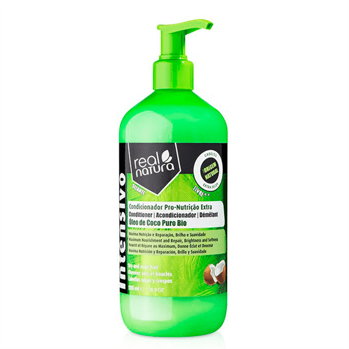 Real Natura Pro-Nutriçáo Extra Coco Acondicionador 500ml - Curly Stop