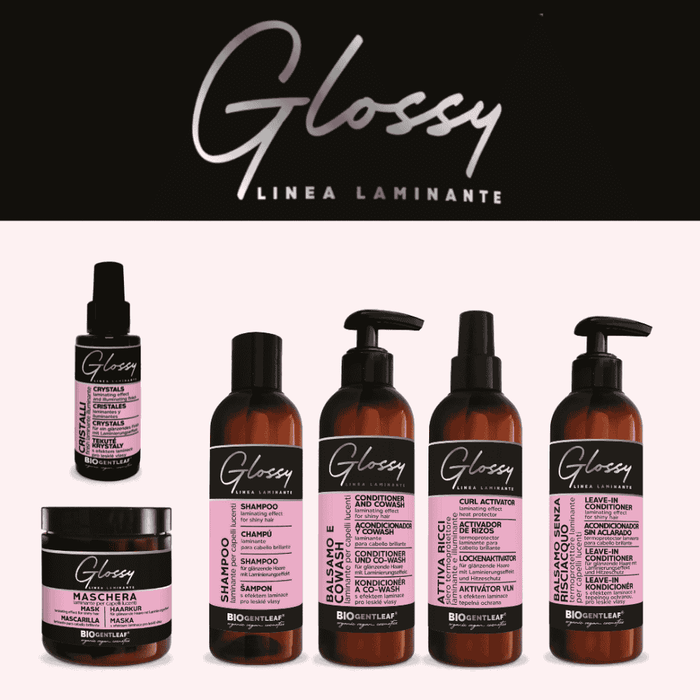 Condicionador Leave-In Glossy BioGentleaf para cabelos brilhantes 200ml