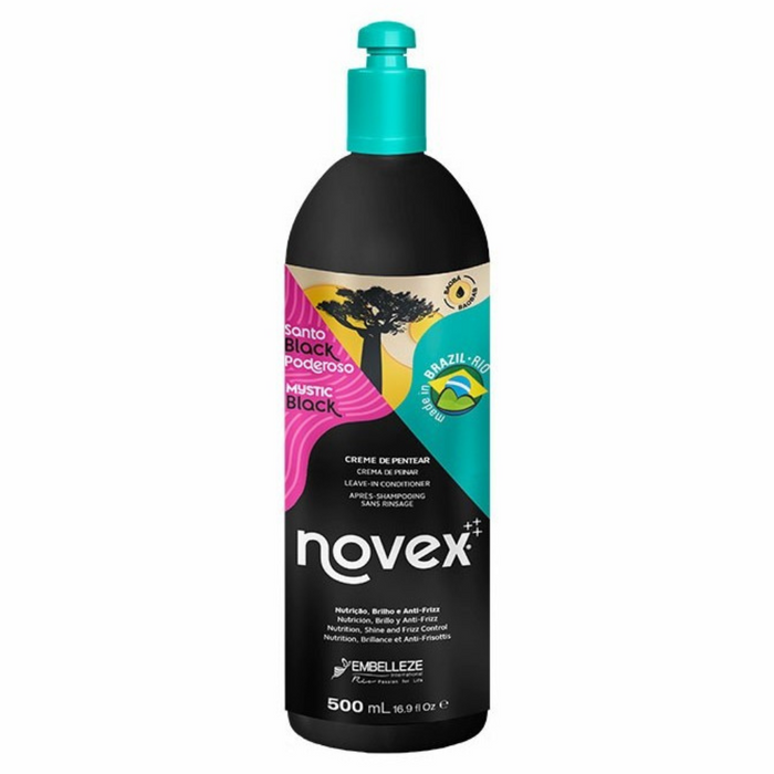 Novex Crema De Peinar Santo Black Poderoso 500ml