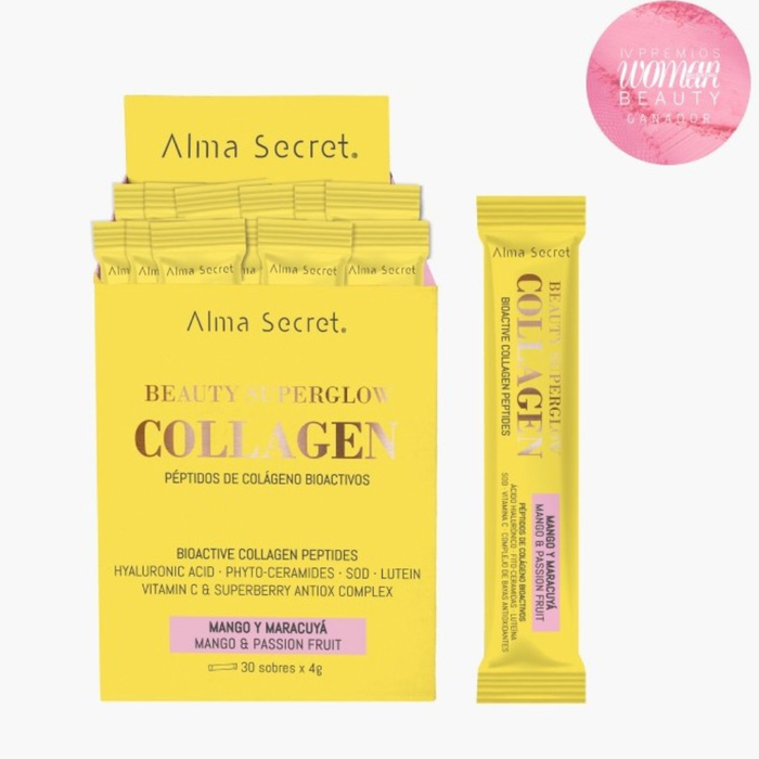 Alma Secret Collagen Mango and Passion Fruit Flavor