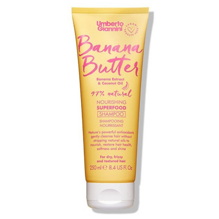 Umberto Giannini Banana Butter Nourishing Superfood Shampoo 250ml