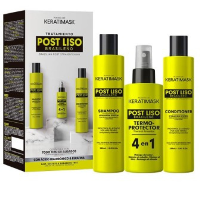 Be Natural Keratimask Post Straightening Kit