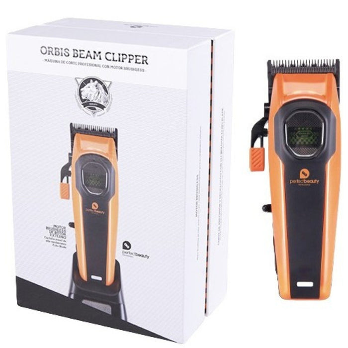 Perfect Beauty Maquina De Corte Profesional Naranja Orbis Beam Clipper