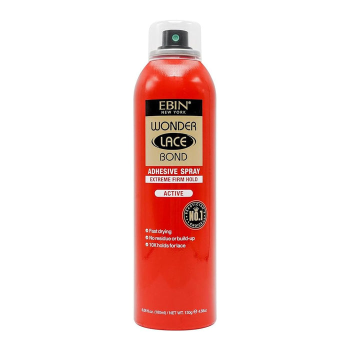 Ebin Wonder Lace Bond Spray Extreme Firm Hold Active