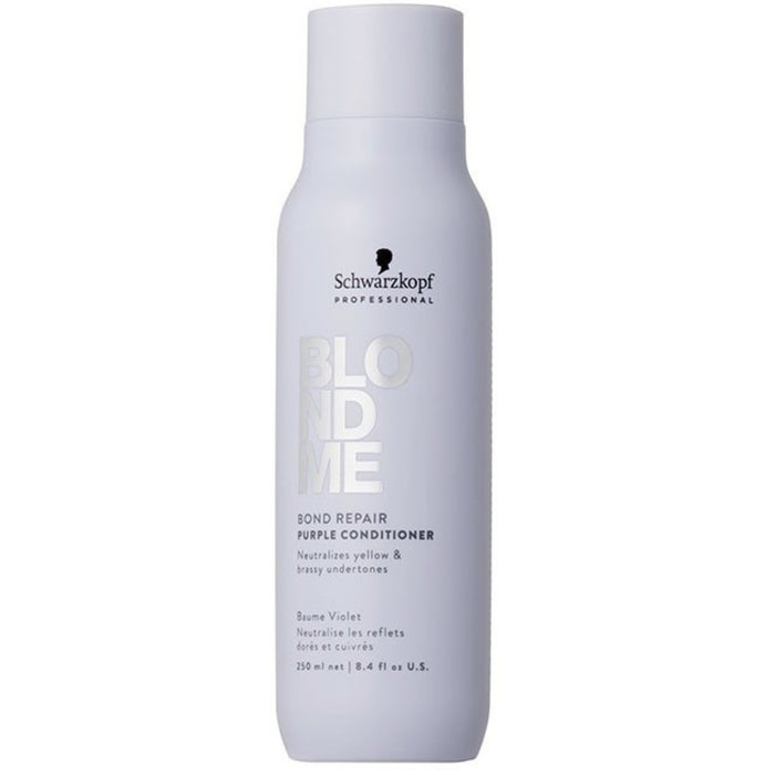 Schwarzkopf BlondMe Bond Repair Purple Conditioner 250ml