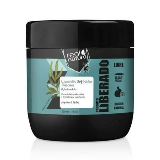 Real Natura Caracóis Definidos Máscara 500ml - Curly Stop