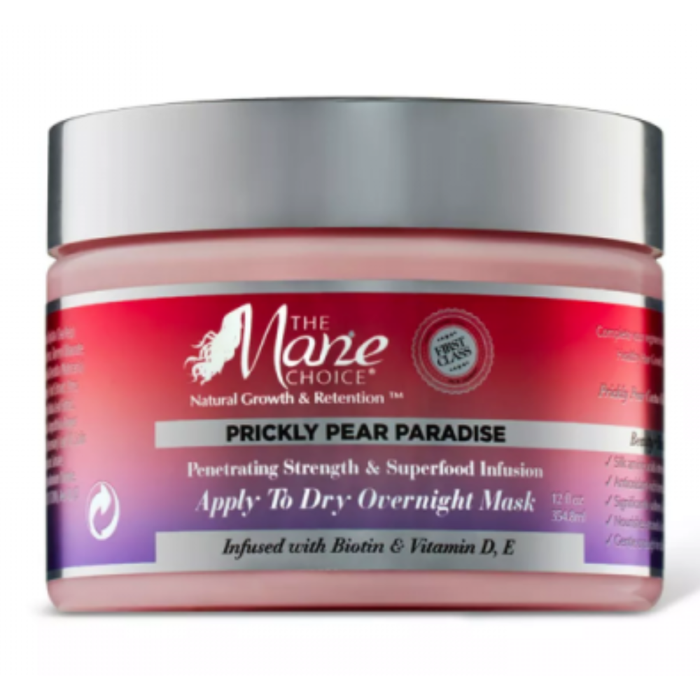 The Mane Choice Mascarilla Prickly Pear Paradise Apply To Dry Overnight Mask 354ml