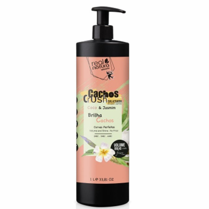 Real Natura Ativador de Cachos Crush Côco e Jasmim 1lt