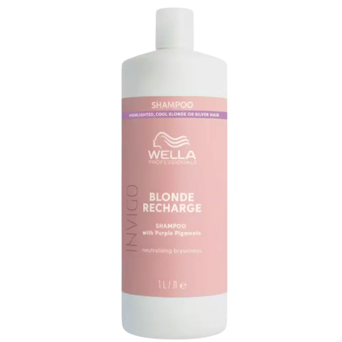 Wella Invigo Blonde Recharge Champú Nuevo Formato