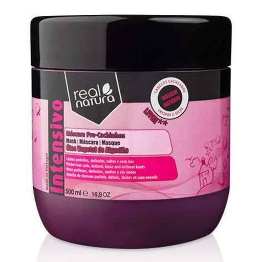 Real Natura Pro-Cachinhos Mascarilla - Curly Stop