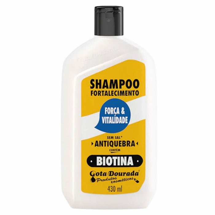Gota Dourada Shampoo Fortalecimento Biotina 430ml
