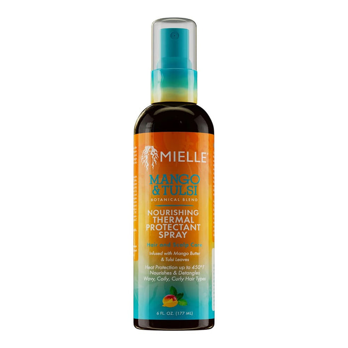 Spray protetor térmico nutritivo Mielle Mango &amp; Tulsi 177ml