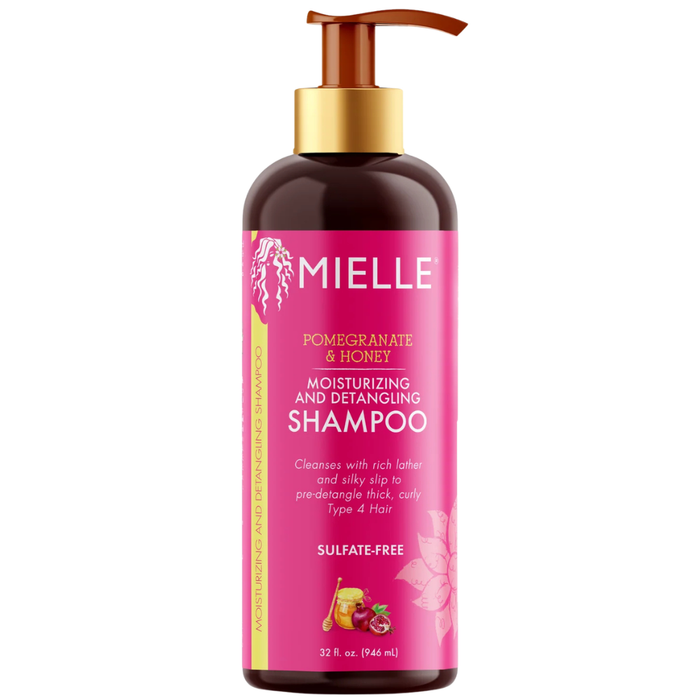 Shampoo Hidratante e Desembaraçante Mielle Romã e Mel 355ml