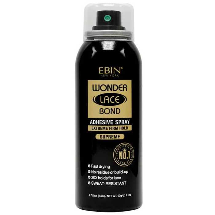 Ebin Wonder Lace Bond Spray Extra Firm Hold Supreme