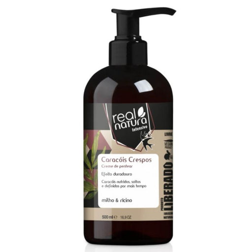 Real Natura Caracóis Crespos Champú 500ml - Curly Stop