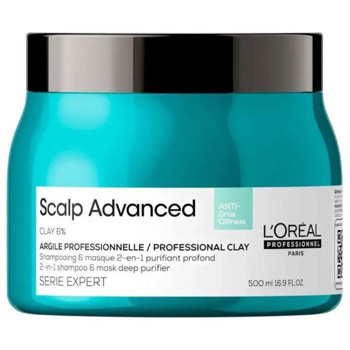 L’Oréal Expert Scalp Advanced Clay 6% 2-In-1 Shampoo & Mask Deep Purifier