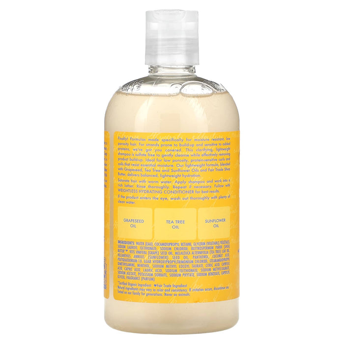 Shea Moisture Grapeseed & Tea Tree Oils Low Porosity Weightless Hydrating Pack - Curly Stop
