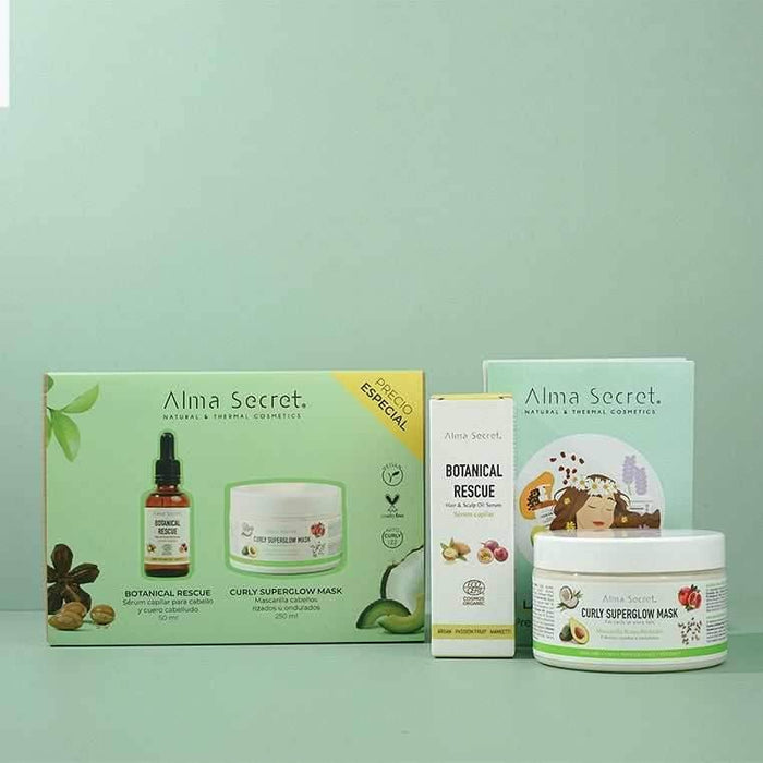 Alma Secret Pack Regalo: Botanical Rescue + Mascarilla Curly - Curly Stop