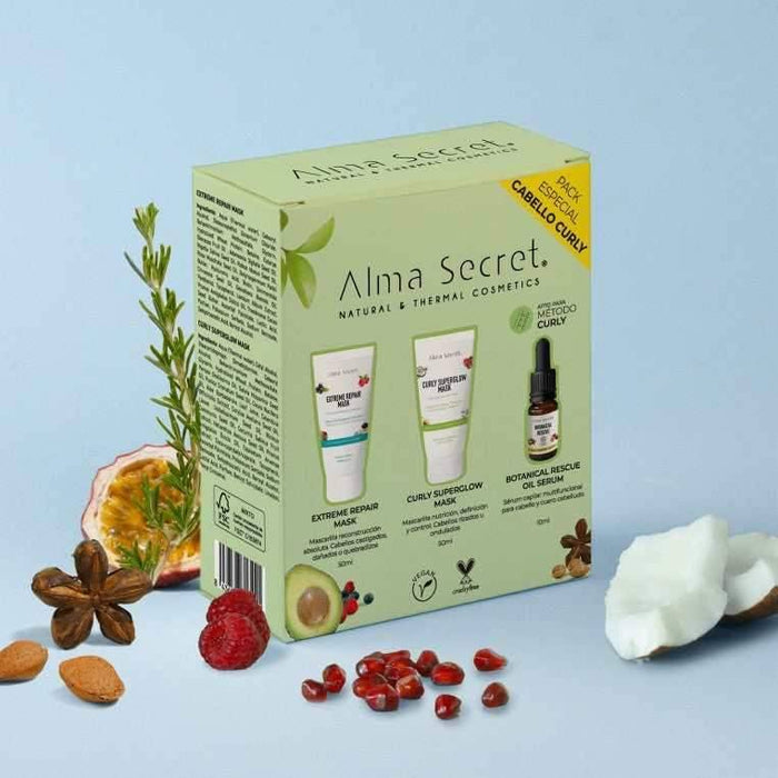 Alma Secret Pack Regalo Minis: Curly & Extreme & Botanical Rescue - Curly Stop