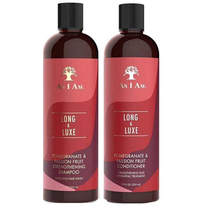 As I Am Long & Luxe pack de champu y acondicionador - Curly Stop