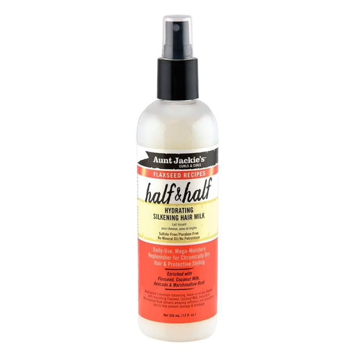 Aunt Jackie's Half & Half Hydrating Silkening Hair Milk 355ml - Curly Stop