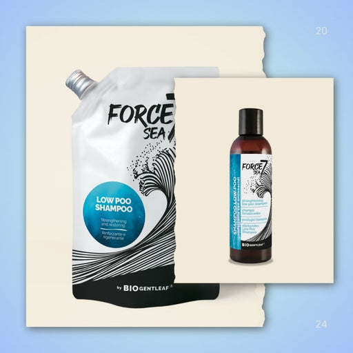 Bio Gentleaf Force 7 Sea Strenghtening Low Poo Shampoo 200ml - Curly Stop