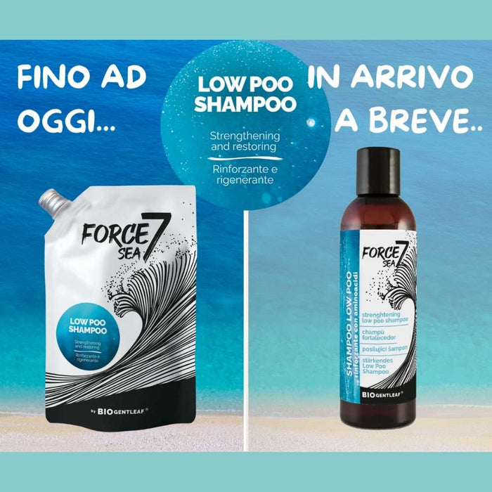Bio Gentleaf Force 7 Sea Strenghtening Low Poo Shampoo 200ml - Curly Stop