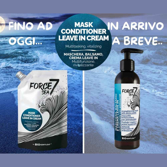 BioGentleaf Force 7 Sea Mask Conditioner Leave In Cream 200ml - Curly Stop