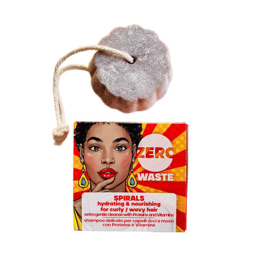 BioGentleaf Zero Waste Spirals Hydrating & Nourishing Shampoo Bar - Curly Stop