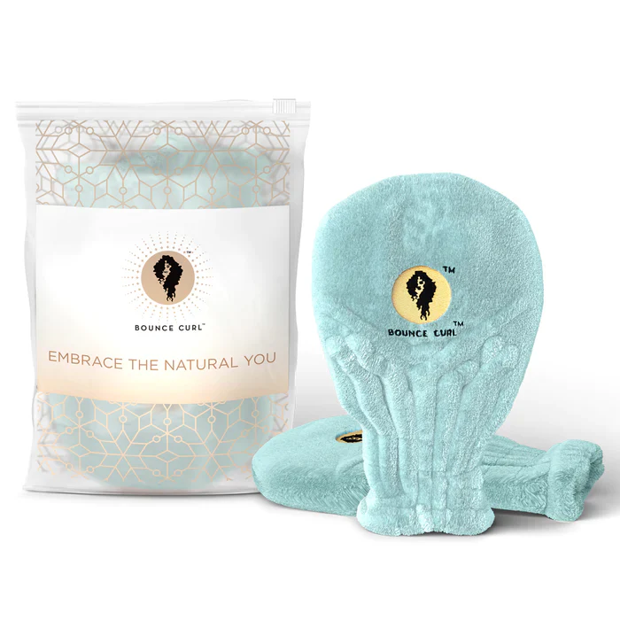 Bounce Curl Hair Drying Mittens - Curly Stop