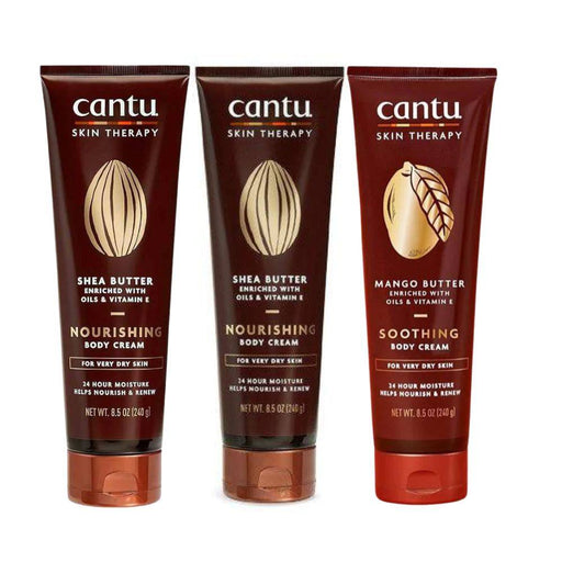 Cantu Cream Hidratante pack de 3 - Curly Stop