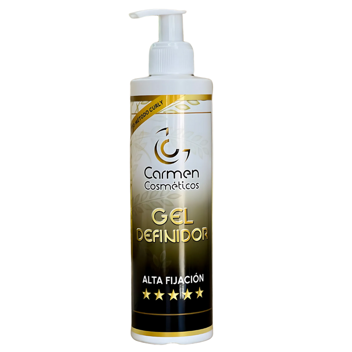 Carmen Cosméticos Gel Definidor Alta Fijación 250ml - Curly Stop